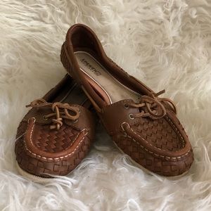 Sperry Woven Top Sliders ⛵️